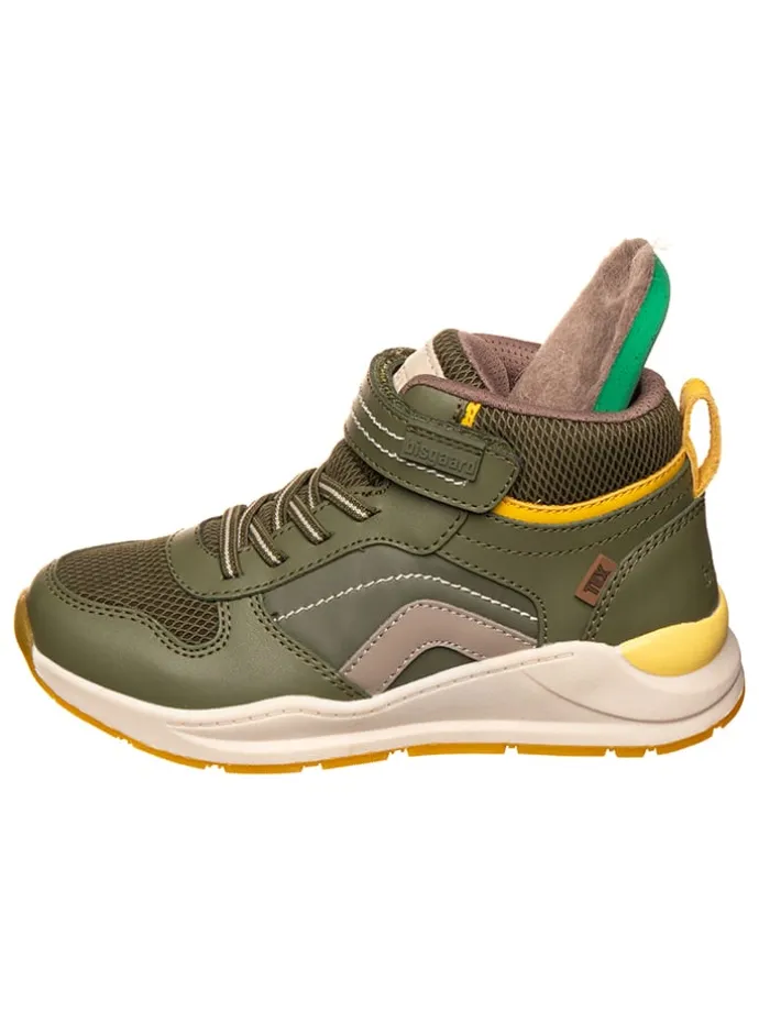 Wanderschuhe in Khaki/ Gelb