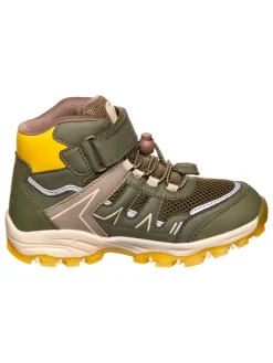 Wanderschuhe  in Khaki/ Gelb