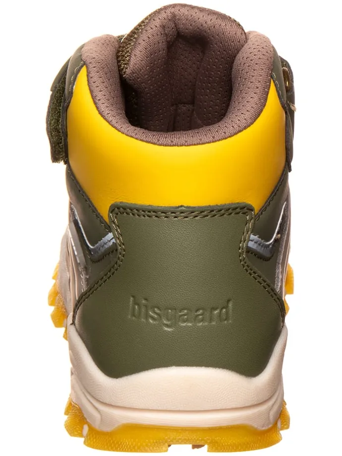 Wanderschuhe in Khaki/ Gelb