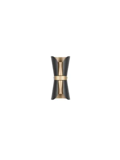 Wandleuchte COAT in Schwarz-Gold