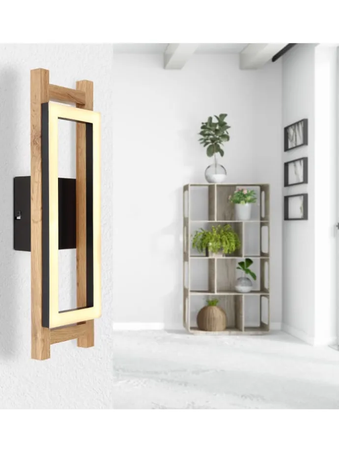 Wandleuchte "ILLA" in black