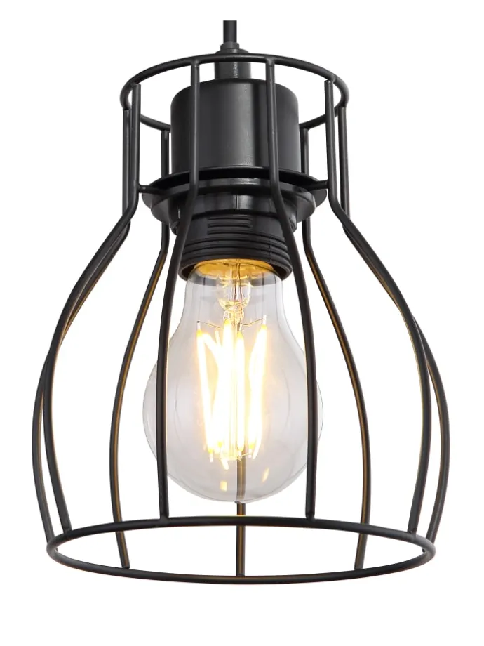 Wandleuchte "MINA" in black
