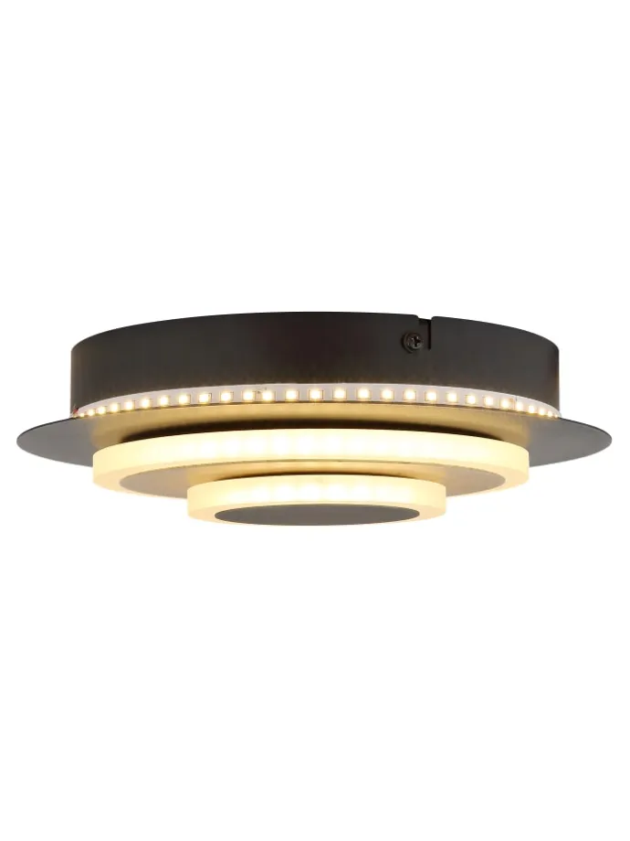 Wandleuchte "ODONELL" in black