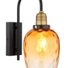Wandleuchte "SALVY" in black