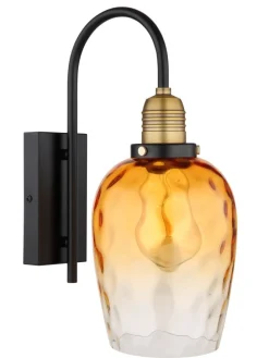Wandleuchte "SALVY" in black