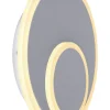 Wandleuchte "VILLA" in silver