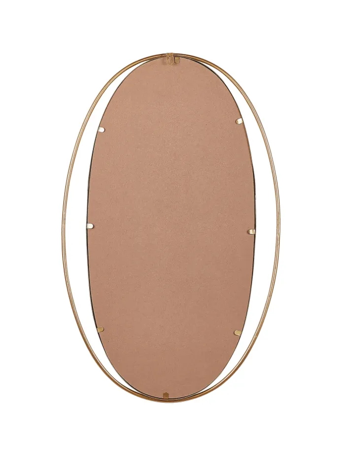 Wandspiegel BESSON in Gold - (W) 55 x (H) 90 x (L) 3 cm