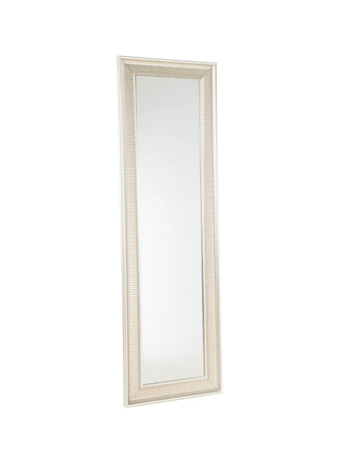 Wandspiegel CASSIS in Silber/Gold - (W) 51 x (H) 141 x (L) 4 cm