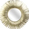 Wandspiegel in Gold - Ø 55 cm