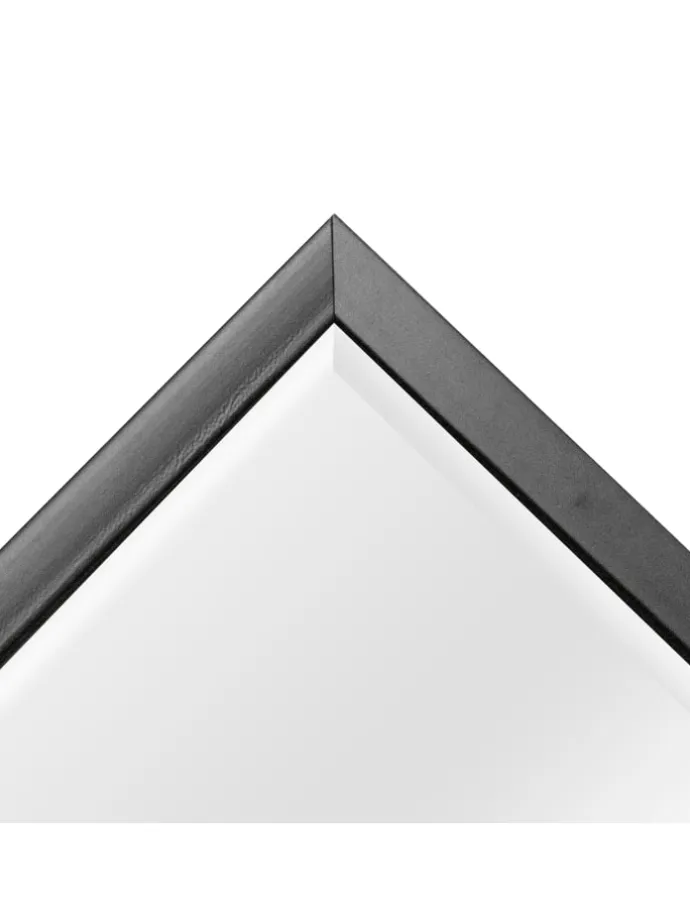 Wandspiegel Novoli in Schwarz (H)70cm (B)50cm