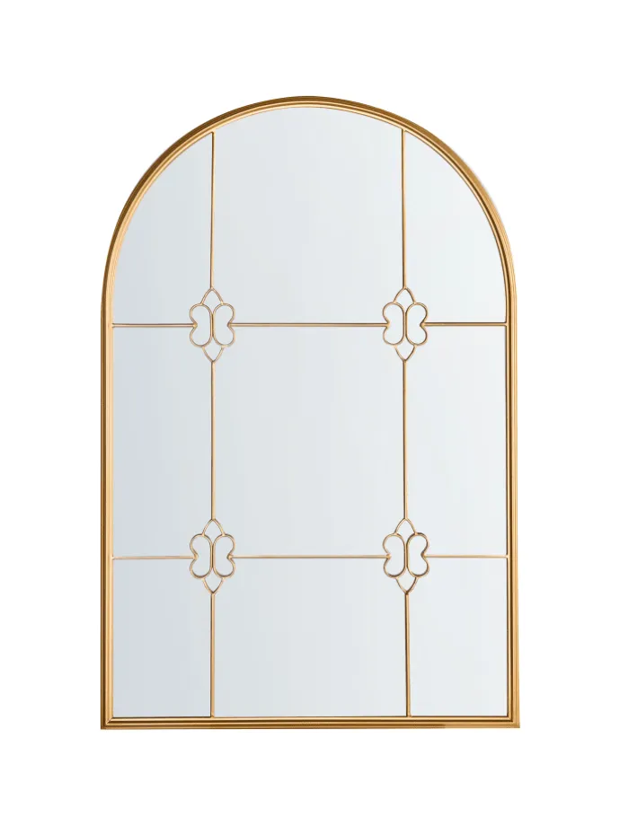 Wandspiegel THULAY in Gold - (W) 65 x (H) 99 x (L) 3 cm