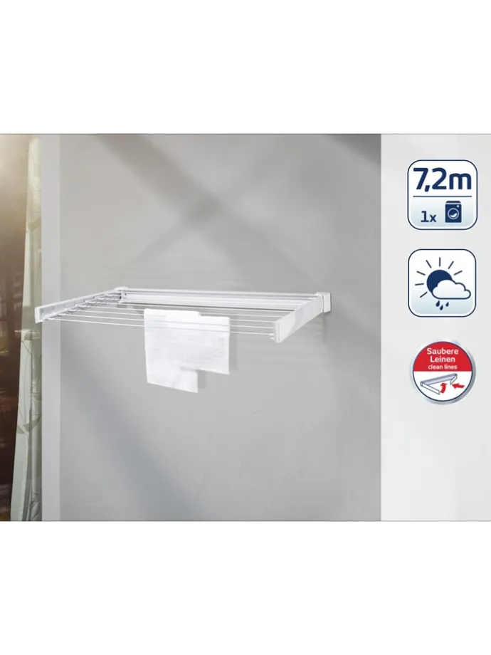 Wandtrockner "Telegant 72 Protect" in Weiß - (L)103 cm