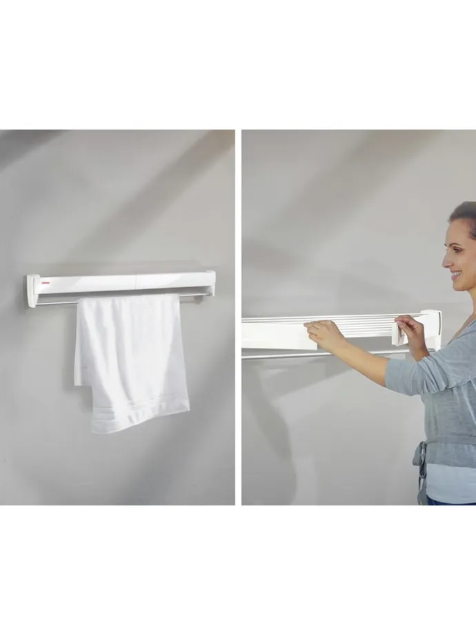 Wandtrockner "Telegant 36 Protect" in Weiß - (L)70 cm