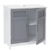 Waschbeckenunterschrank A85, Grau