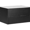 Waschbeckenunterschrank QUINTELA in Schwarz/Weiß - (W) 80 x (H) 48 x (L) 52 cm