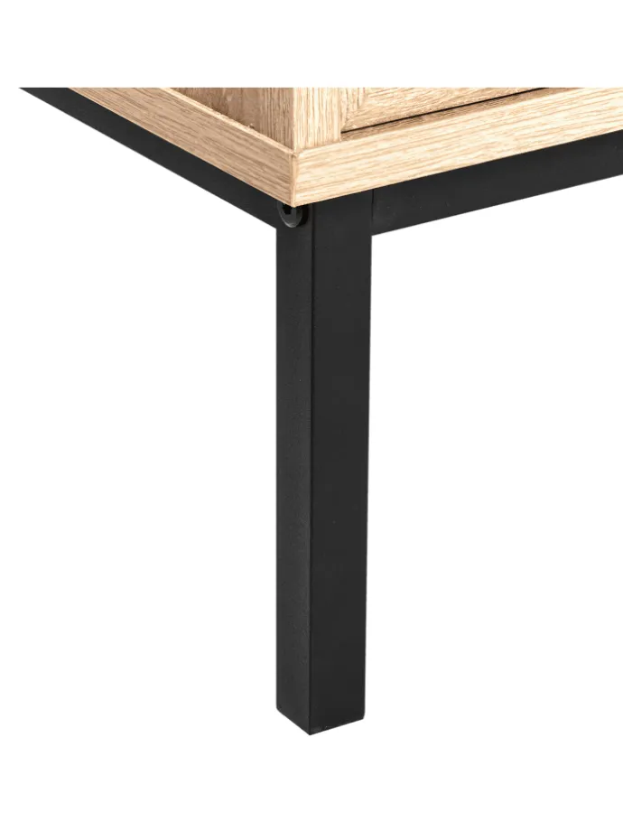 Waschbeckenunterschrank ROSELL in /Braun - (W) 60 x (H) 60 x (L) 40 cm