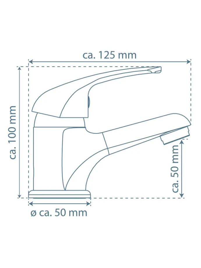 Waschtischarmatur "Athos Plus" in Chrom