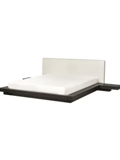 Wasserbett ZEN in Braun/Weiß - (W) 328 x (H) 86 x (L) 229 cm