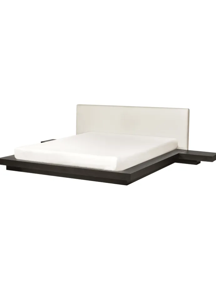 Wasserbett ZEN in Braun/Weiß - (W) 328 x (H) 86 x (L) 229 cm