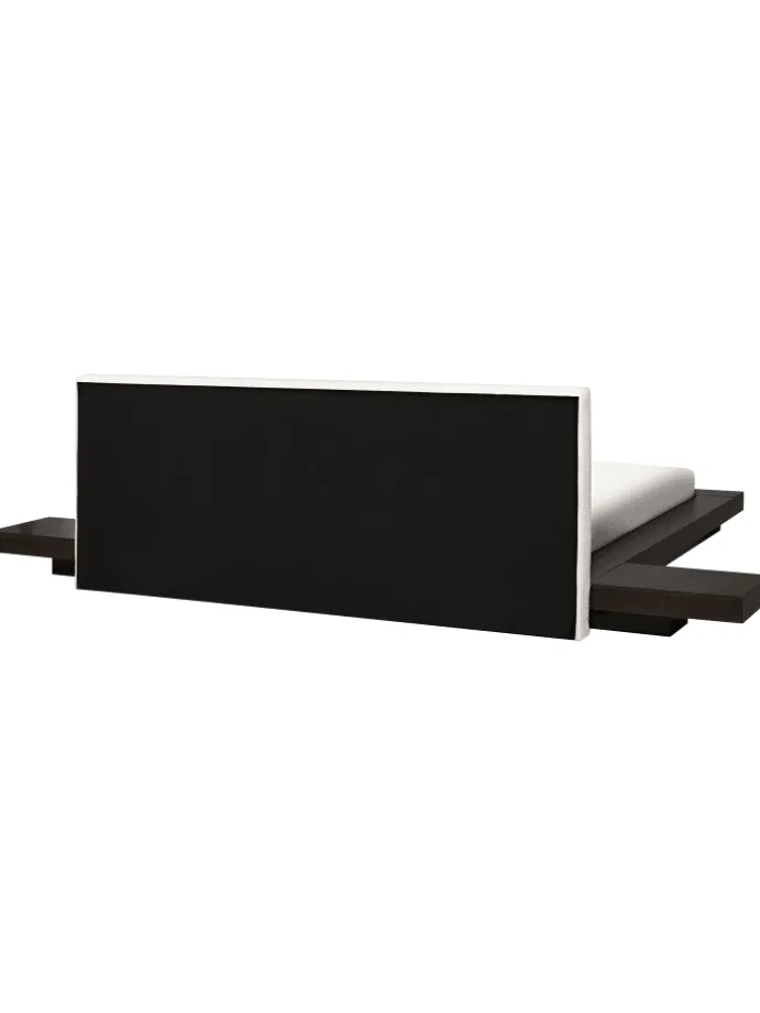 Wasserbett ZEN in Braun/Weiß - (W) 328 x (H) 86 x (L) 229 cm