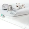 Wasserdichte Betteinlage 90 x 40 cm / Matratzenauflage in weiss