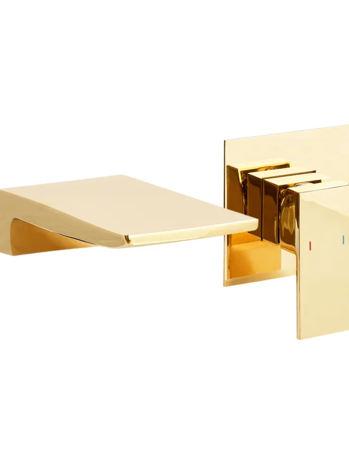 Wasserhähne KARUAY in Gold - (W) 10 x (H) 10 x (L) 18 cm