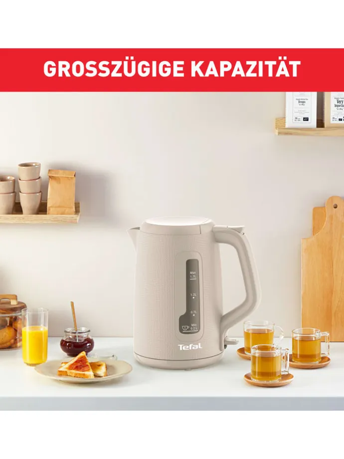 Wasserkocher "Morning" in Beige - 1,7 l