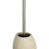 WC-Garnitur in Beige - (B)12,5 x (H)38,5 x (T)12 cm