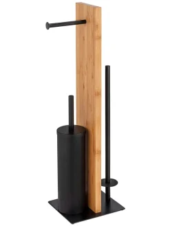 WC-Garnitur in Natur - (B)18 x (H)69 x (T)18 cm