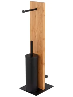 WC-Garnitur in Natur - (B)18 x (H)69 x (T)18 cm