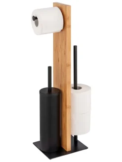 WC-Garnitur in Natur - (B)18 x (H)69 x (T)18 cm