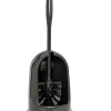 WC-Garnitur "Standard" in Schwarz - (H)40 cm