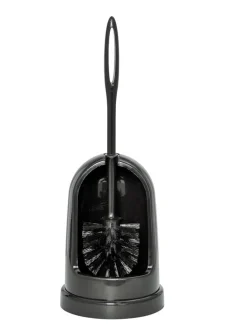 WC-Garnitur "Standard" in Schwarz - (H)40 cm