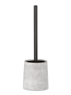 WC-Garnitur "Villena" in Grau - (H)38 cm