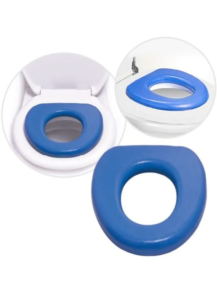 WC-Sitz soft blau in Blau ab 6 Monate
