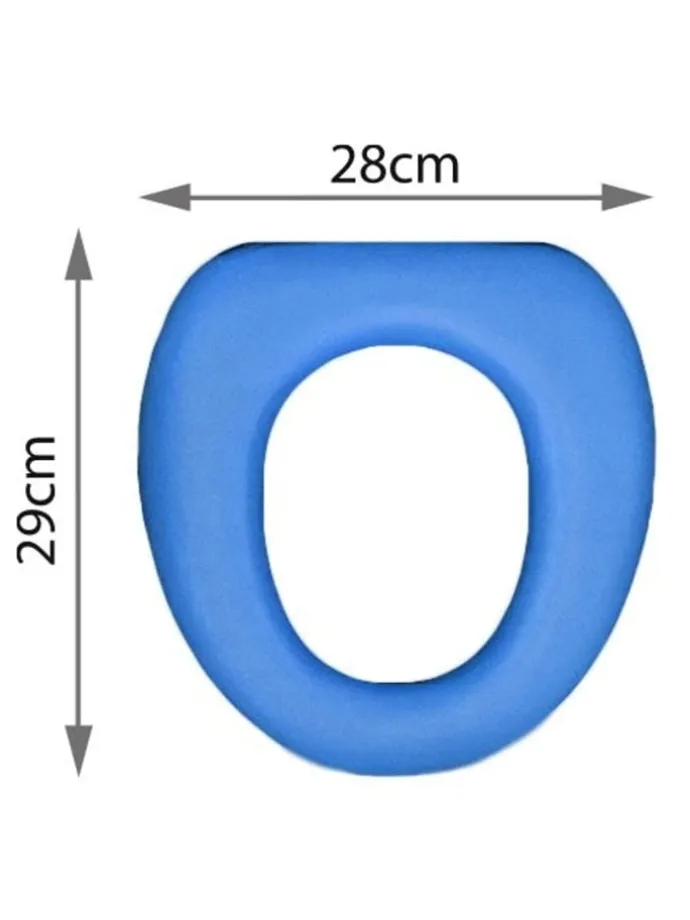 WC-Sitz soft blau in Blau ab 6 Monate