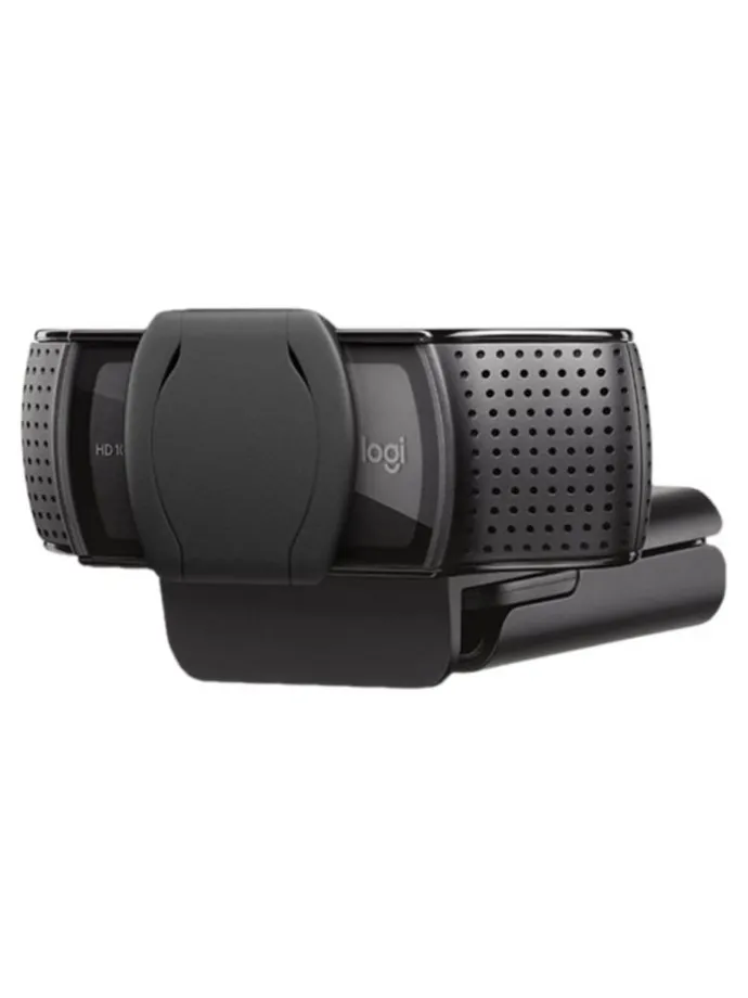 Webcam Pro Full HD 1080p - Glasobjektiv mit 78° Sichtfeld in Schwarz