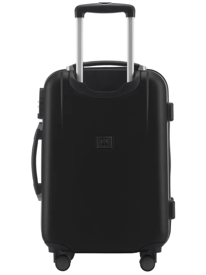 Wedding - Handgepäck-Koffer 4 Doppelrollen Hand Luggage TSA in Schwarz