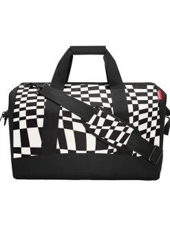 Weekender "Allrounder L" in Schwarz/ Creme - (B)48 x (H)39,5 x (T)29 cm