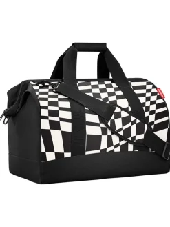 Weekender "Allrounder L" in Schwarz/ Creme - (B)48 x (H)39,5 x (T)29 cm