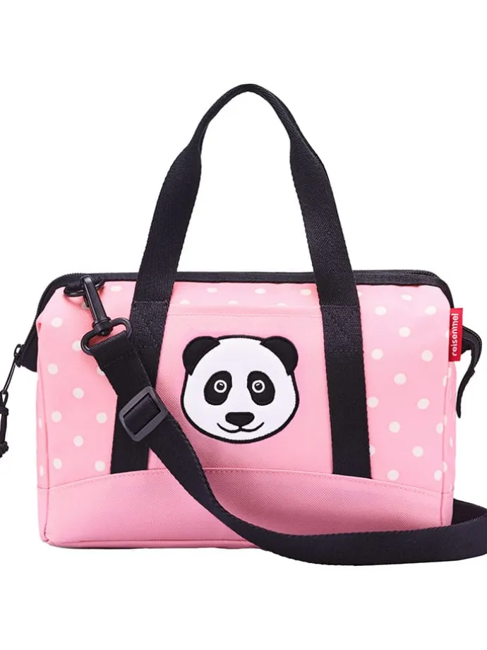 Weekender "Allrounder XS" in Rosa/ Schwarz - (B)27 x (H)21 x (T)12 cm