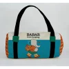 Weekender "Babar Camping" in Weiß/ Blau/ Rot - (B)40 x (H)20 cm