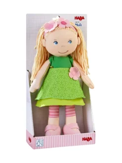 Weiche Stoffpuppe Kuschelpuppe für Kinder ab 6 Monaten 1er-Set in Mali