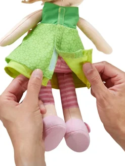 Weiche Stoffpuppe Kuschelpuppe für Kinder ab 6 Monaten 1er-Set in Mali