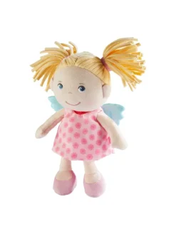 Weiche Stoffpuppe Kuschelpuppe für Kinder ab 6 Monaten 1er-Set in Finja