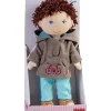 Weiche Stoffpuppe Kuschelpuppe für Kinder ab 6 Monaten 1er-Set in Lian