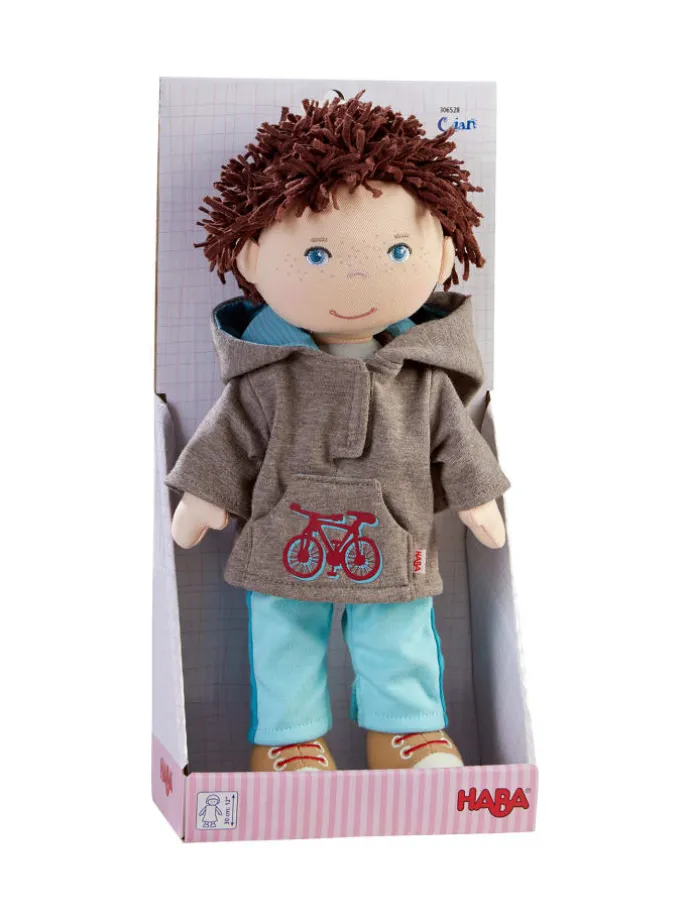 Weiche Stoffpuppe Kuschelpuppe für Kinder ab 6 Monaten 1er-Set in Lian