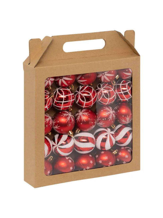 Weihnachtskugeln in mehrfarben