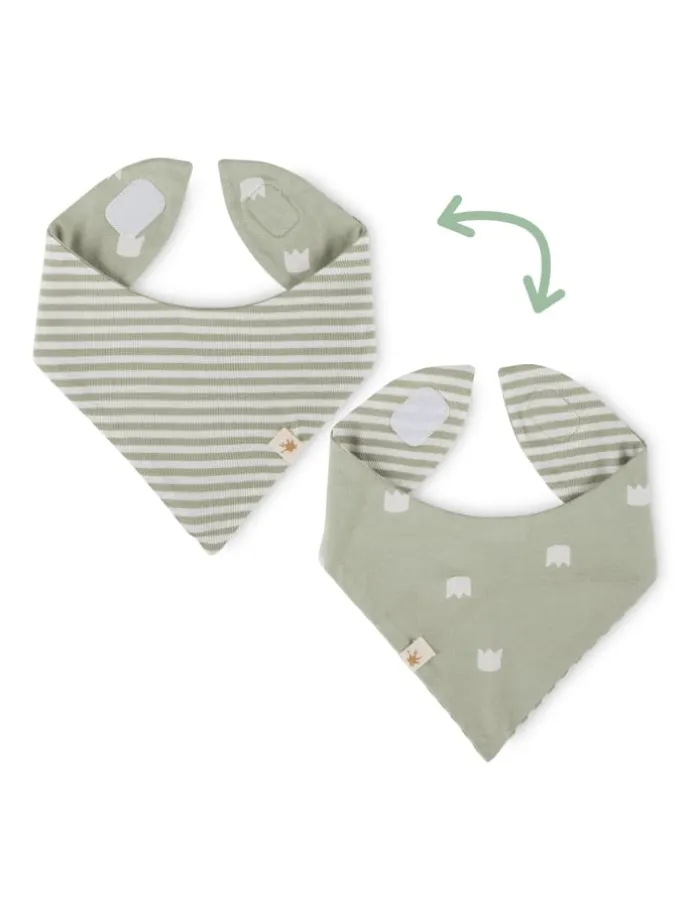 Wendehalstuch Classic Baby in grün