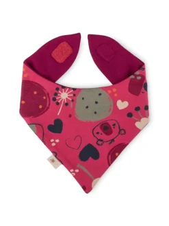 Wendehalstuch Fancy Forest in Pink/Beere